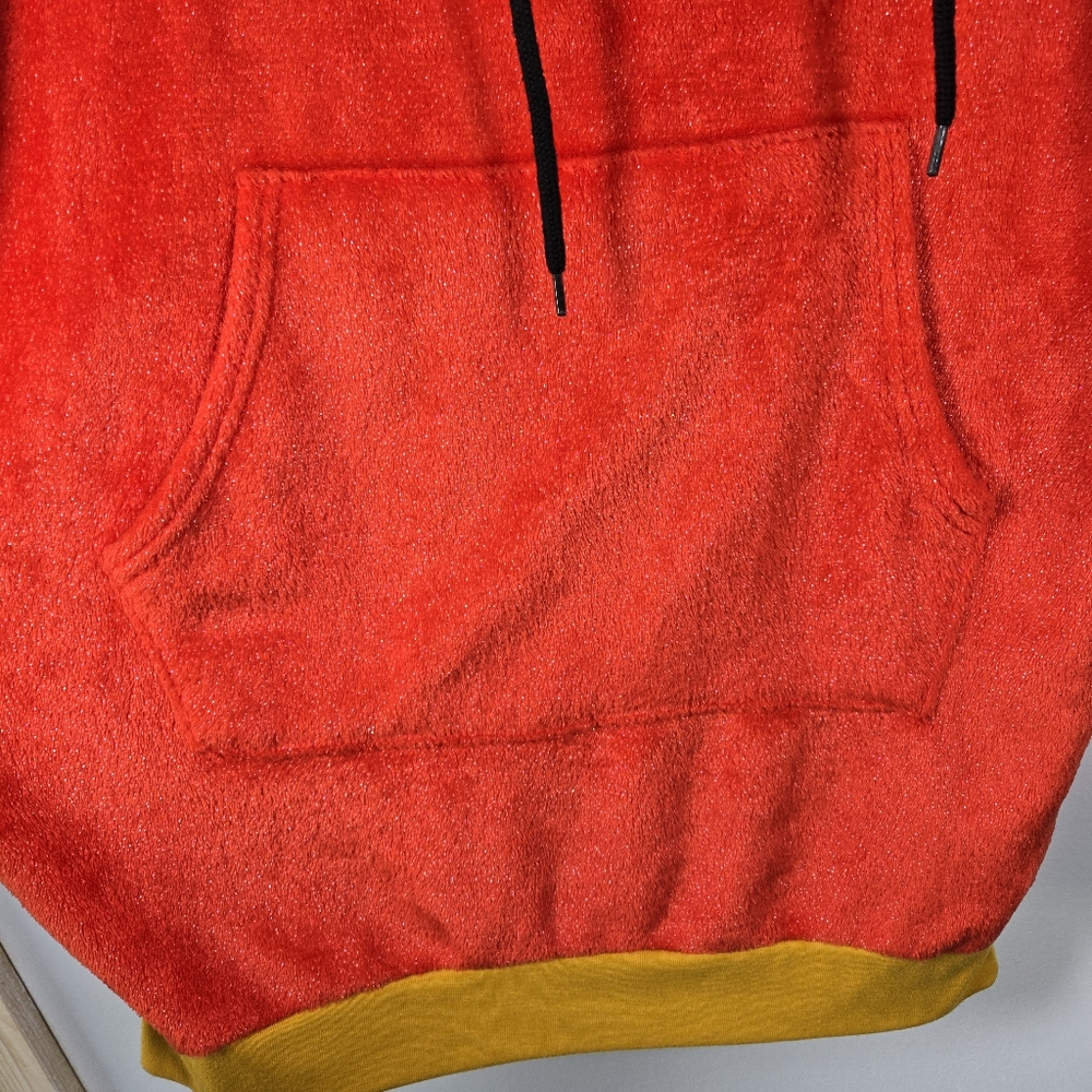 Disney Winnie The Pooh Hunny Character Soft Fleece Long Hoodie Sweater Medium - Picture 6 of 16